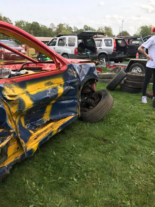 Illustration for article titled I Absolutely Kicked Ass In The Beeton Fall Fair Demo Derby